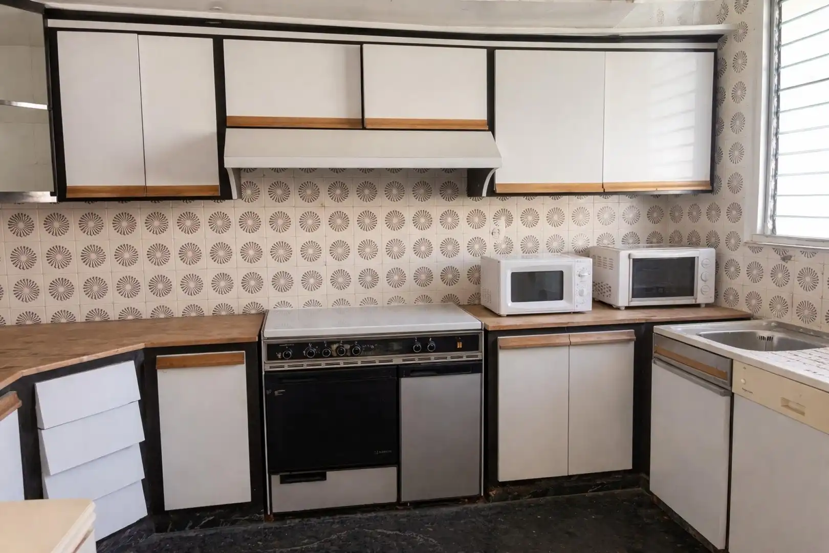 Cocina de Casa adosada en venta en Almansa con Terraza