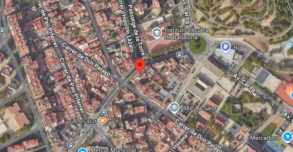 Vista exterior de Apartament en venda en Badalona