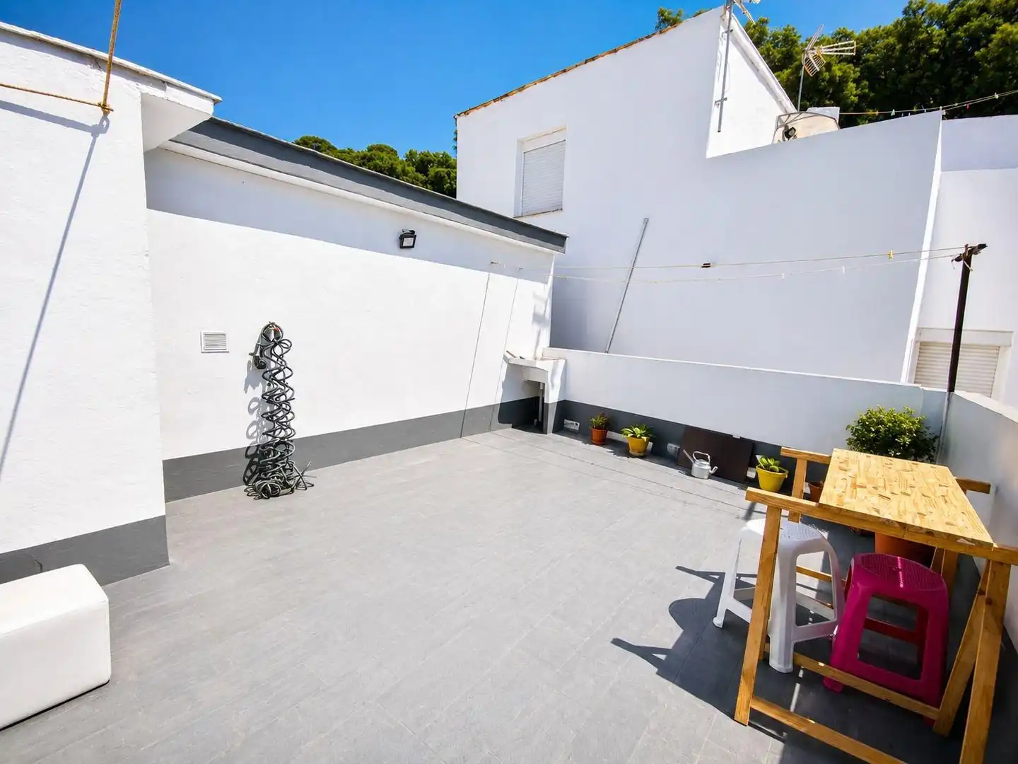 Terrace of Houses for sale in Alcalá de los Gazules  with Terrace, Storage room and Furnished