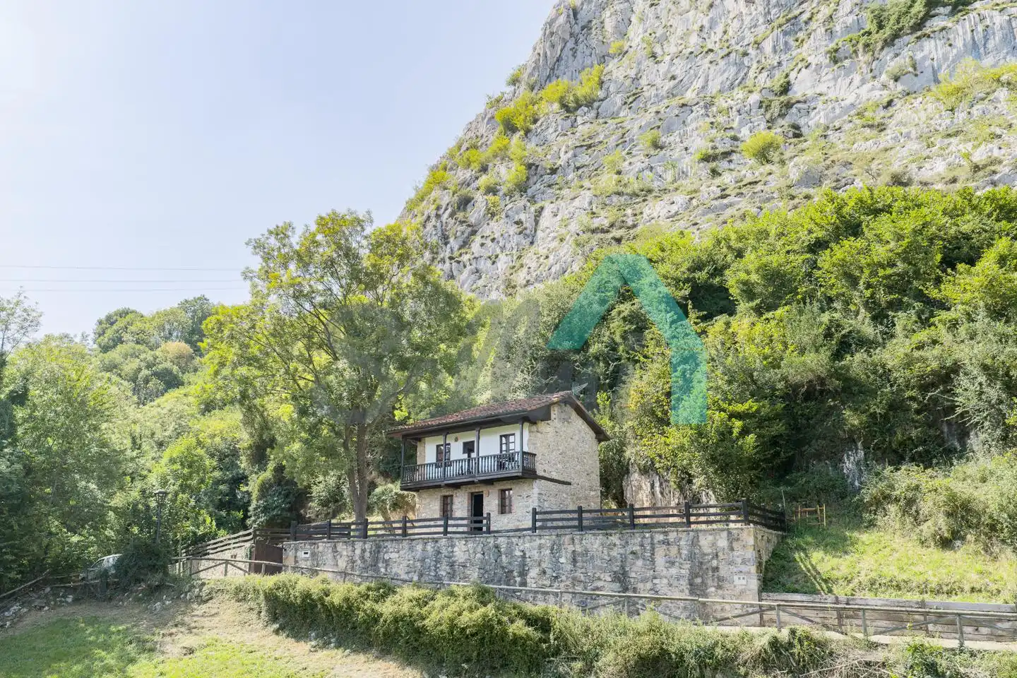 Vista exterior de Casa o chalet en venta en Morcín con Jardín privado, Terraza y Balcón