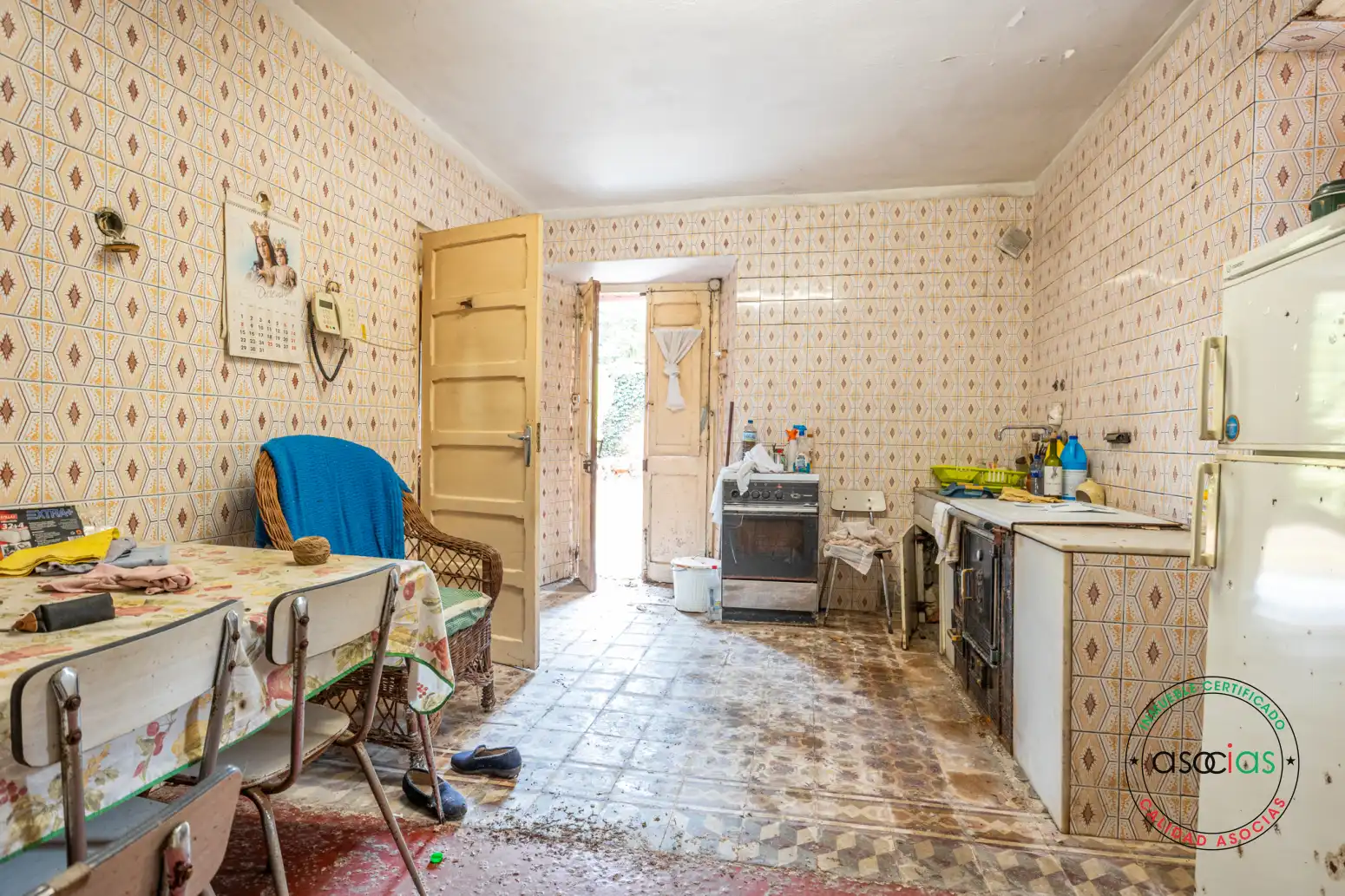 Cuina de Casa o xalet en venda en Oviedo 