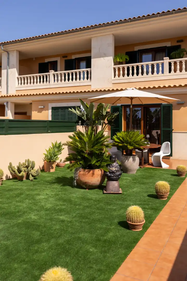 Jardí de Casa adosada en venda en Marratxí amb Aire condicionat, Jardí privat i Terrassa