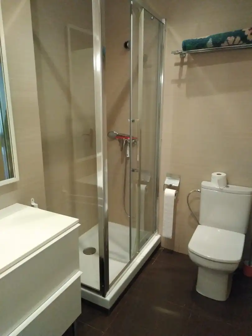 Bathroom of Flat for rent in Málaga  with Air Conditioner