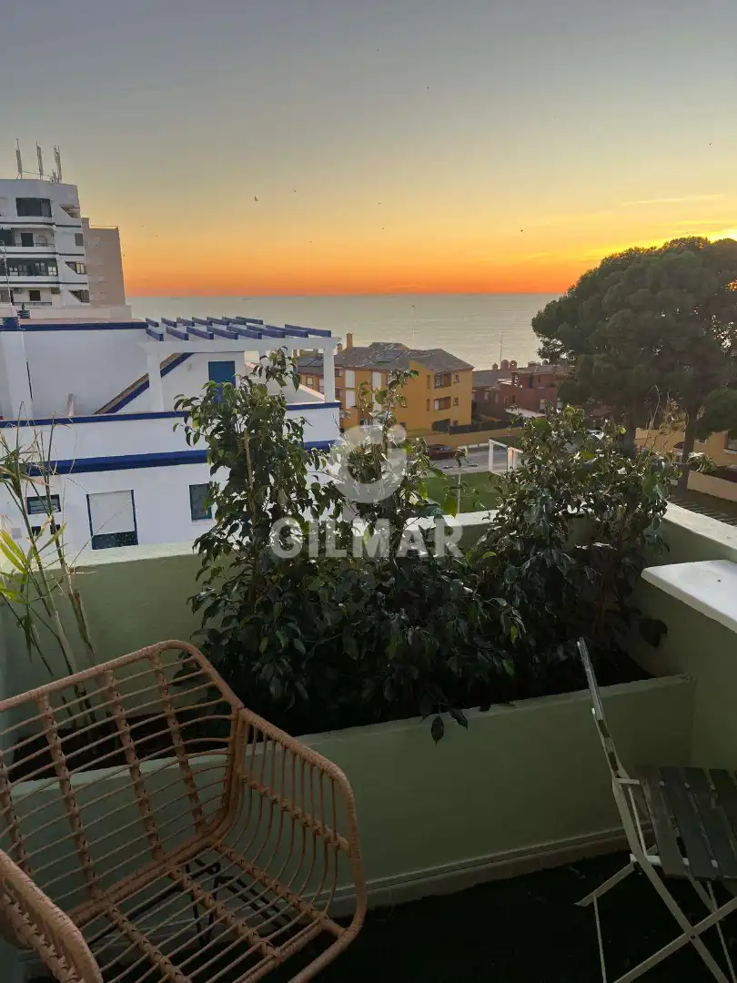 Außenansicht von Wohnung zur Miete in El Puerto de Santa María mit Klimaanlage, Heizung und Terrasse
