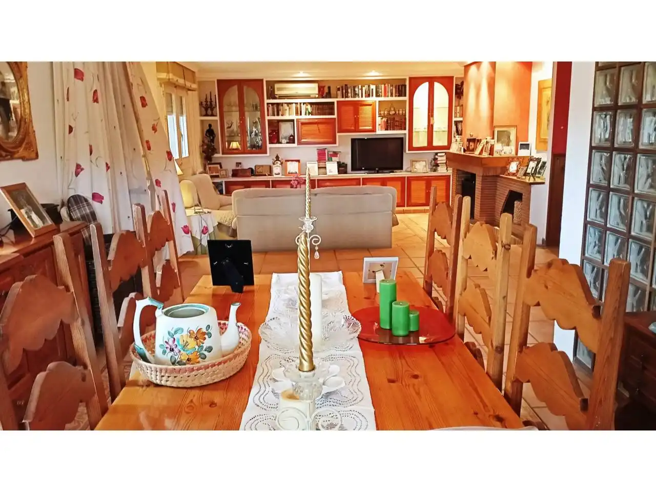 Dining room of Houses for sale in Roquetas de Mar  with Air Conditioner, Heating and Private garden