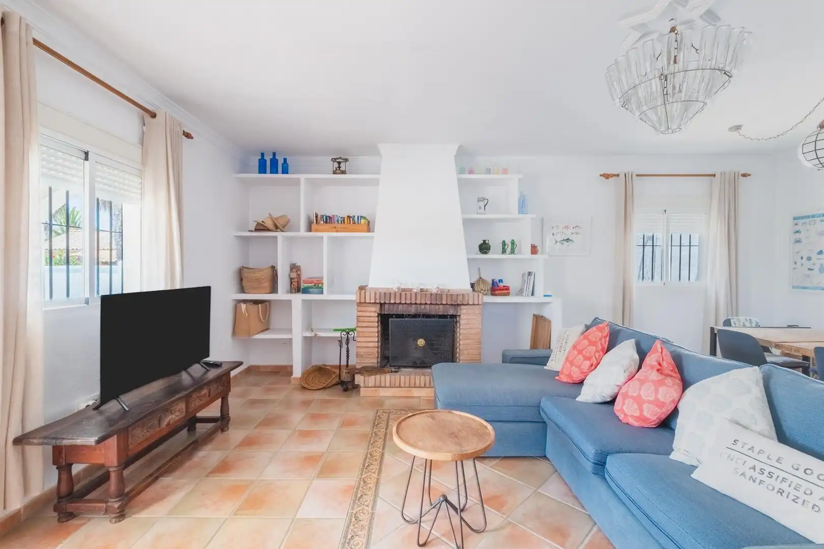 Living room of Country homes for sale in Barbate  with Private garden, Terrace and Storage room