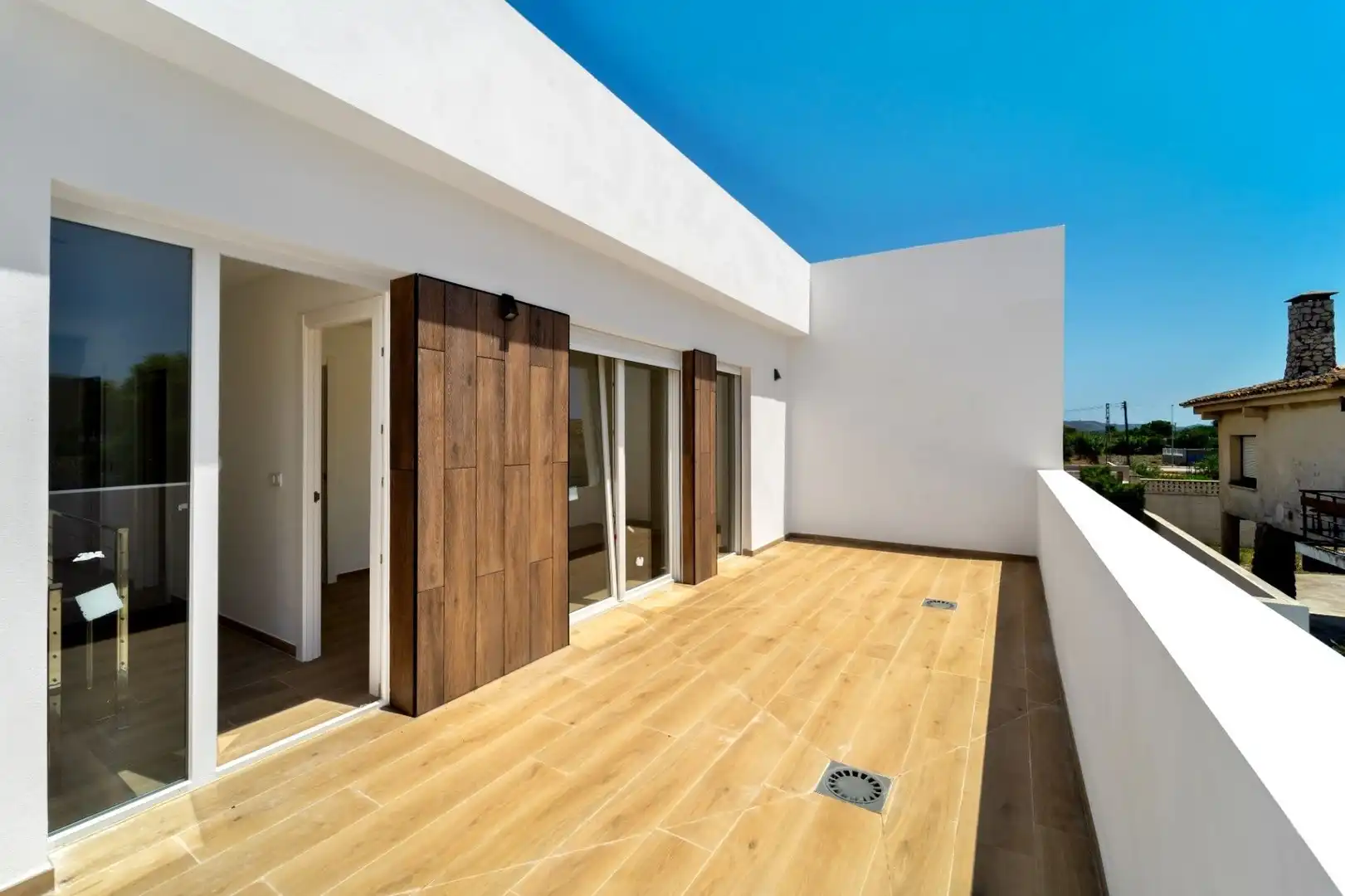 Terrassa de Casa o xalet en venda en El Verger amb Calefacció, Jardí privat i Terrassa