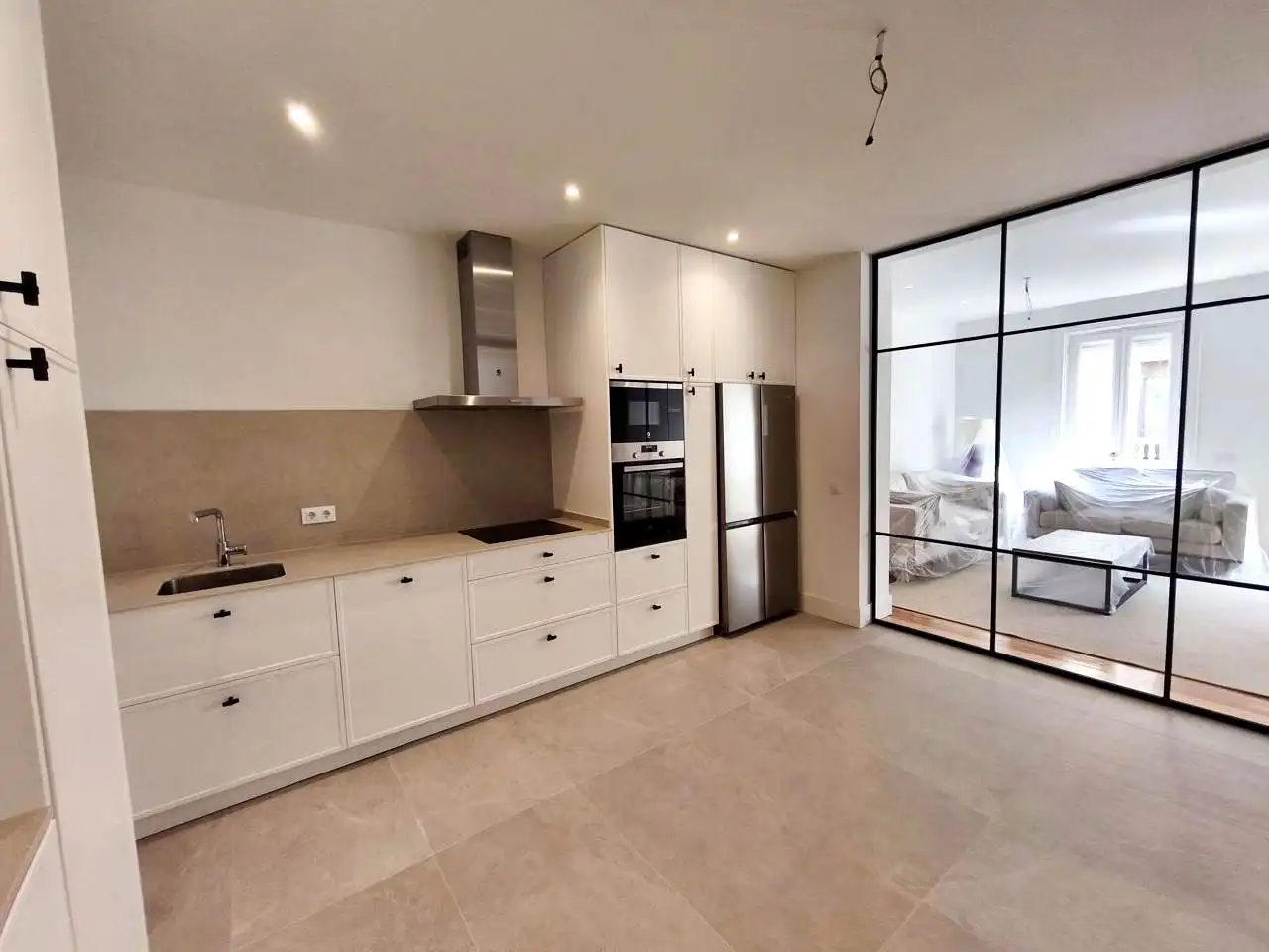 Küche von Wohnung zur Miete in Madrid mit Terrasse