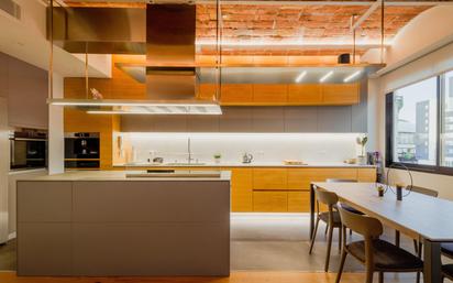 Kitchen of Flat for sale in  Barcelona Capital  with Air Conditioner and Balcony