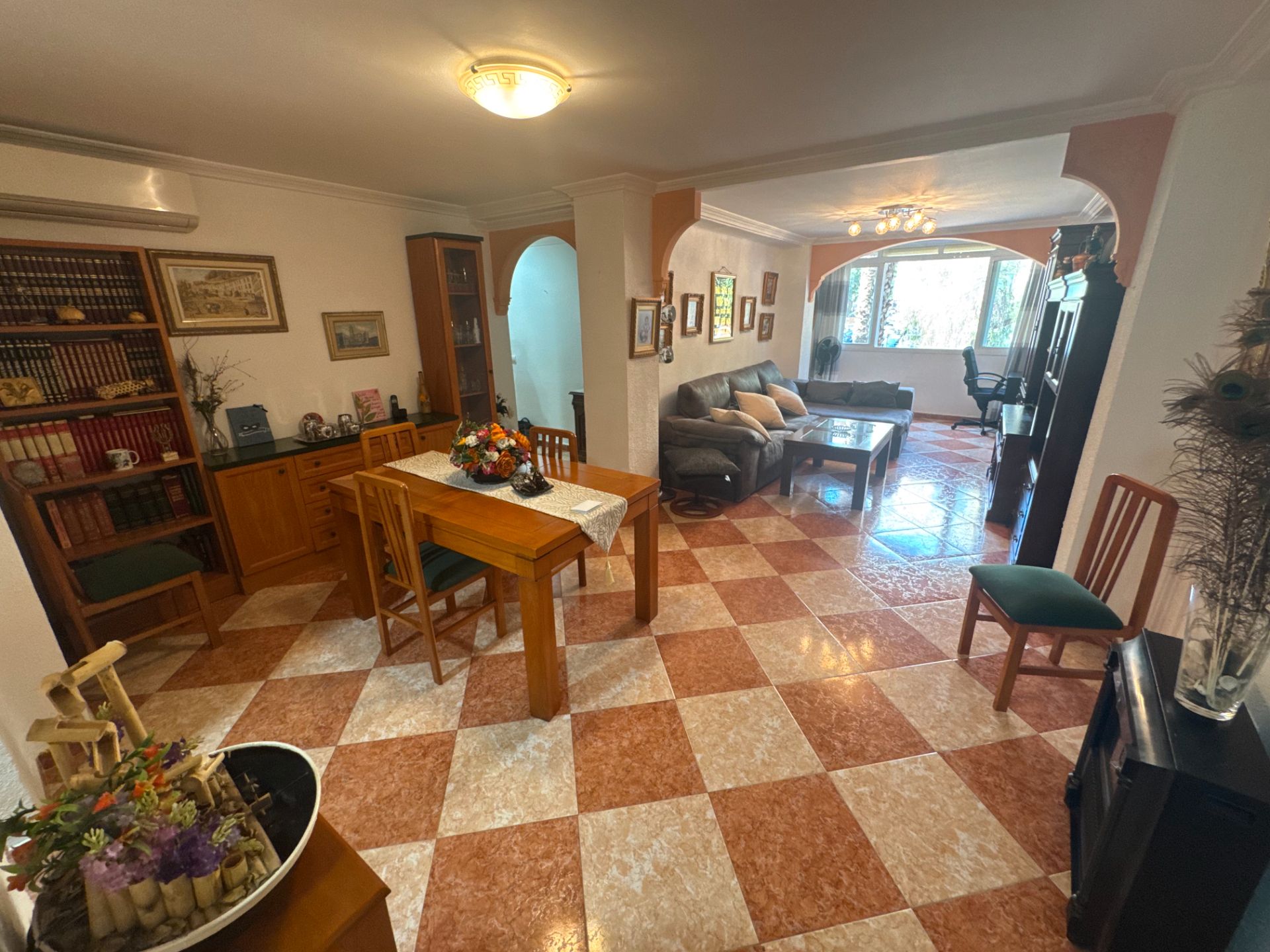 Sala de estar de Piso en venta en Málaga Capital con Amueblado