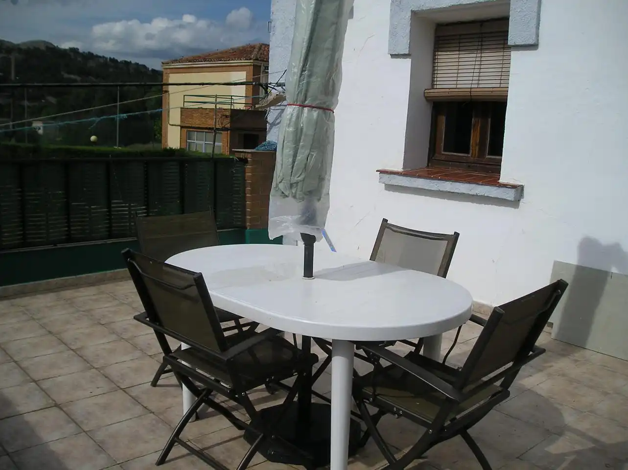 Terrassa de Casa o xalet en venda en Terrer amb Terrassa i Moblat