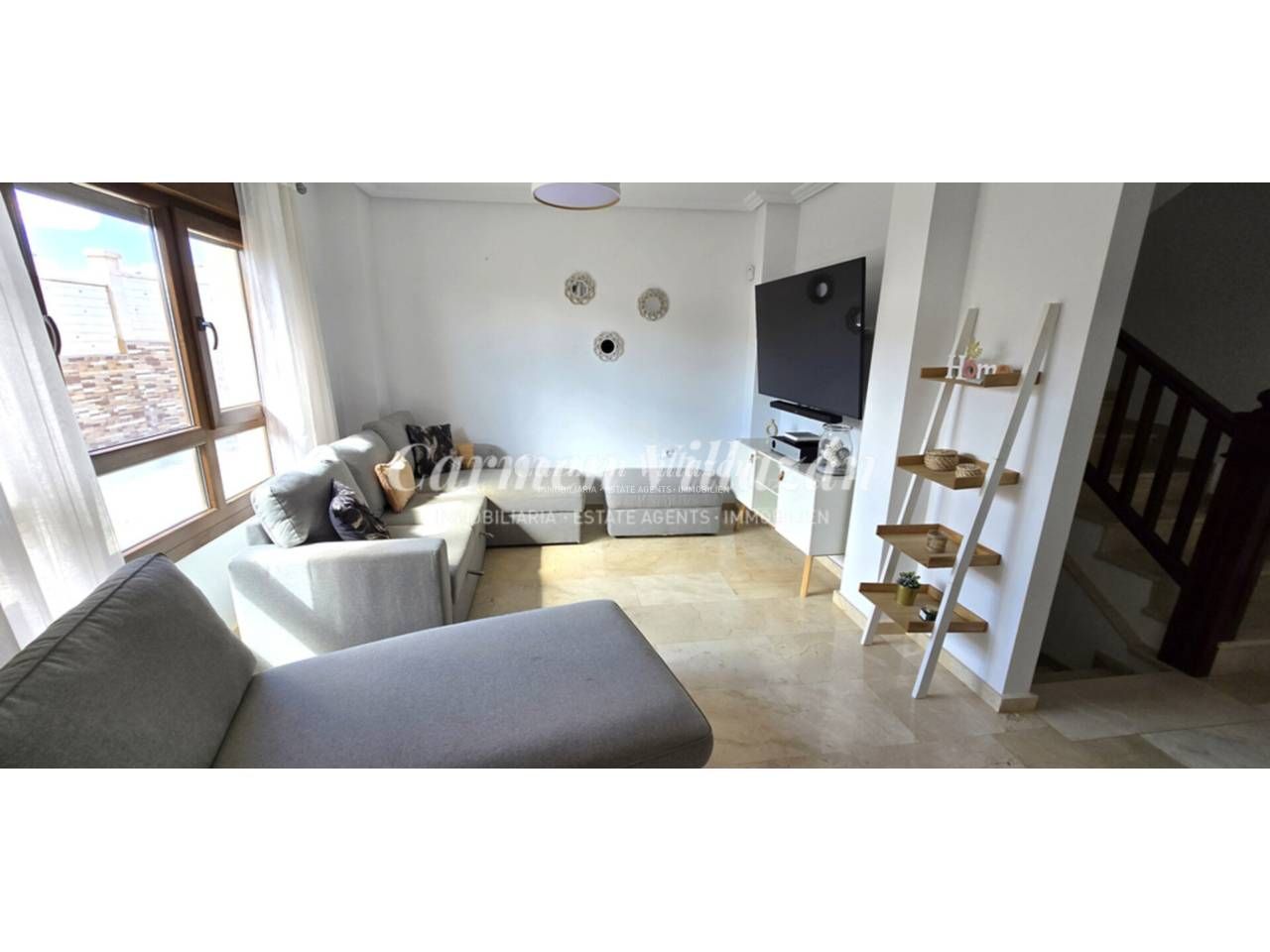 Sala d'estar de Dúplex en venda en Antigua amb Jardí privat, Terrassa i Traster