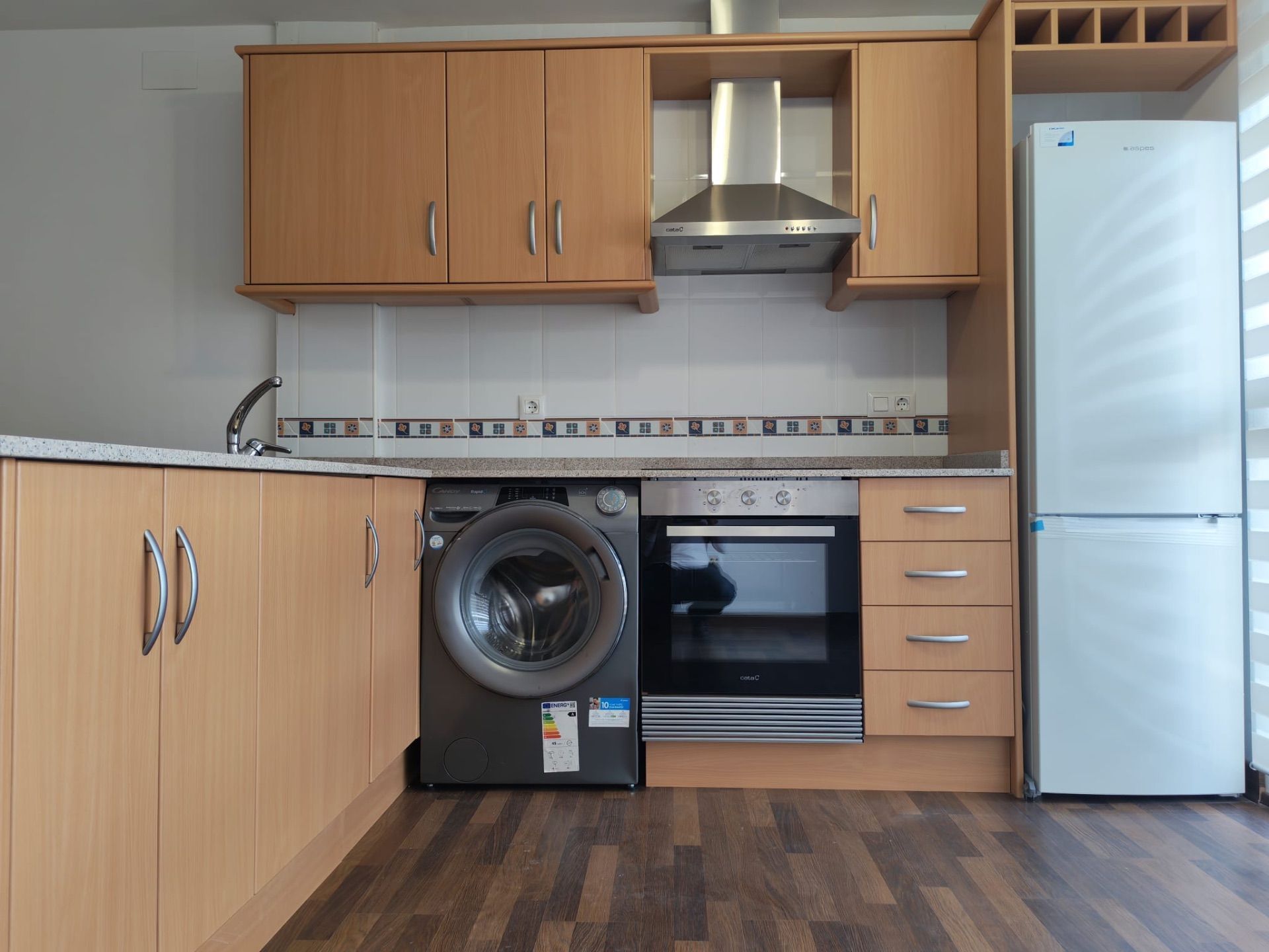 Kitchen of Flat to rent in Alcoy / Alcoi  with Terrace, Storage room and Furnished