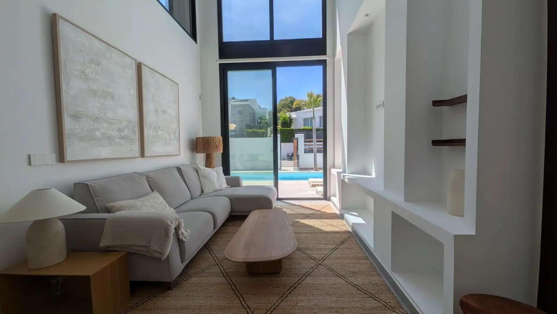Living room of Houses for sale in L'Alfàs del Pi  with Air Conditioner, Heating and Terrace