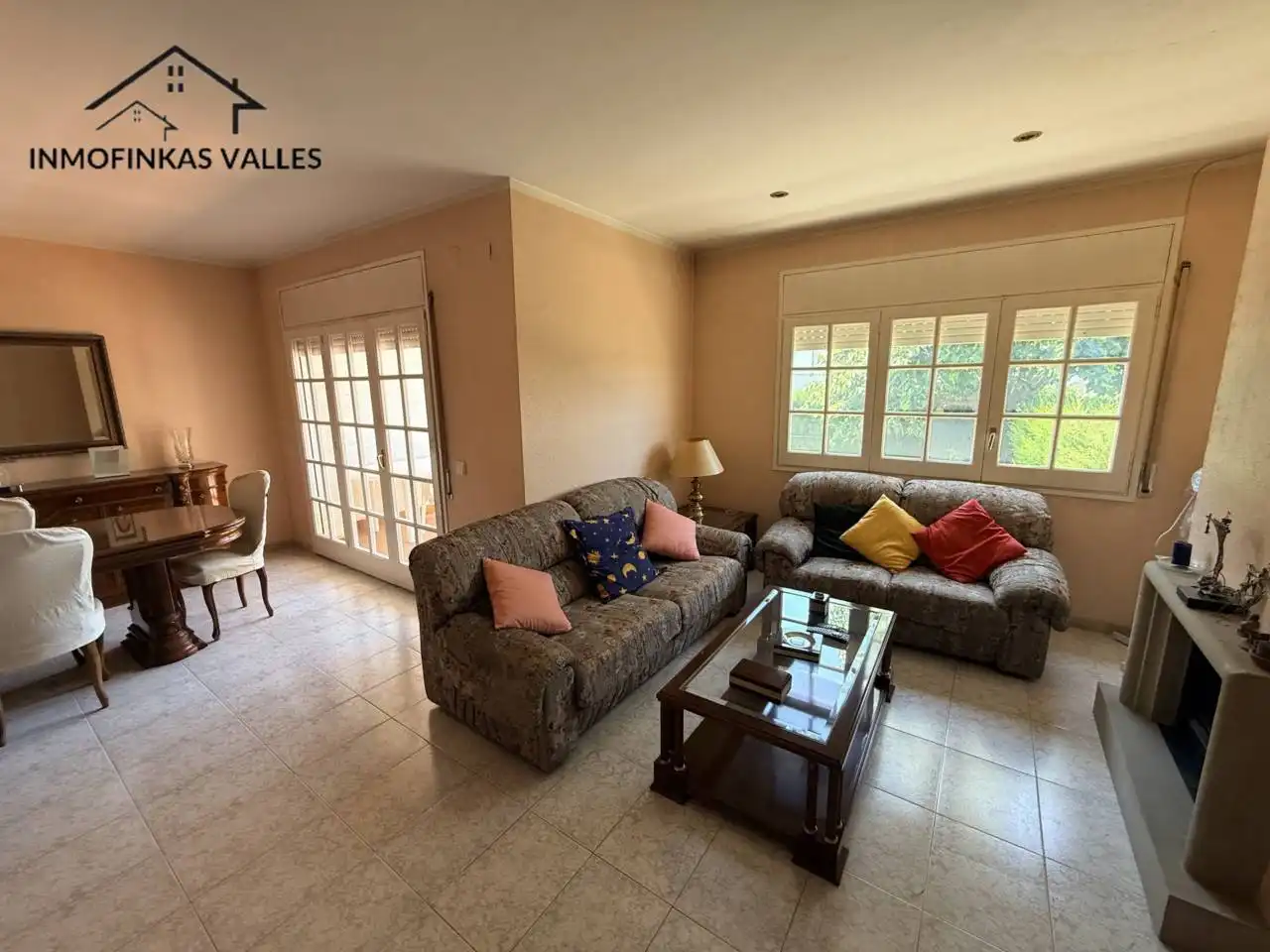 Living room of Detached homes for sale in Lliçà de Vall  with Heating, Private garden and Terrace