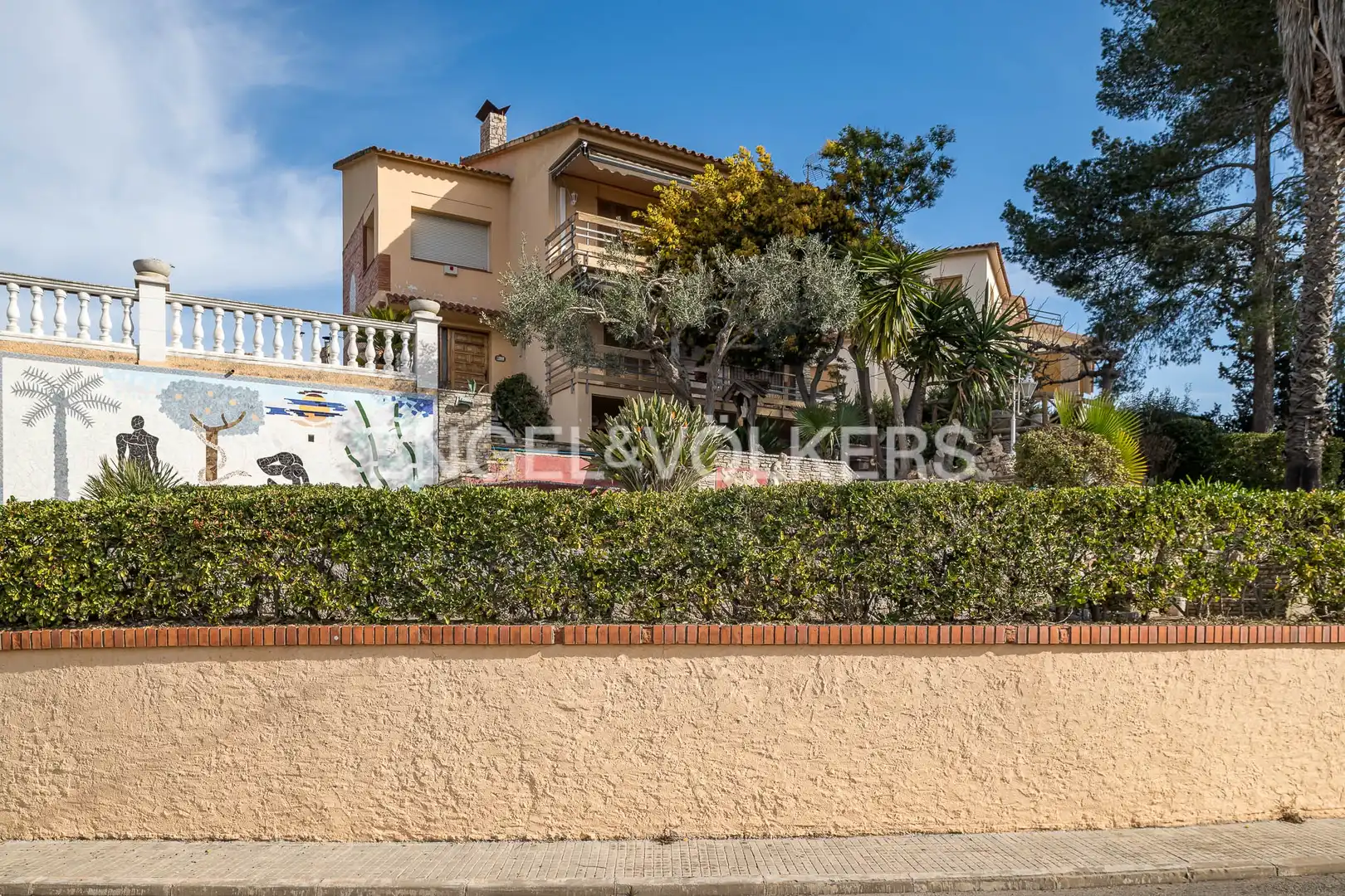 Exterior view of Houses for sale in Cervelló  with Heating, Private garden and Terrace