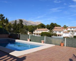 Exterior view of House or chalet for sale in La Nucia  with Air Conditioner, Heating and Terrace