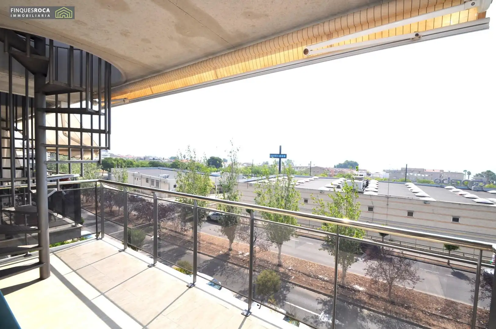 Terrasse von Dachboden zum Verkauf in La Ràpita mit Klimaanlage, Terrasse und Gemeinschaftspool