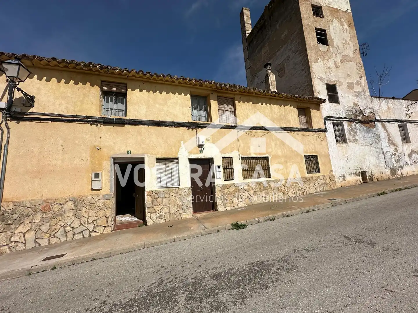 Vista exterior de Piso en venta en Venta del Moro