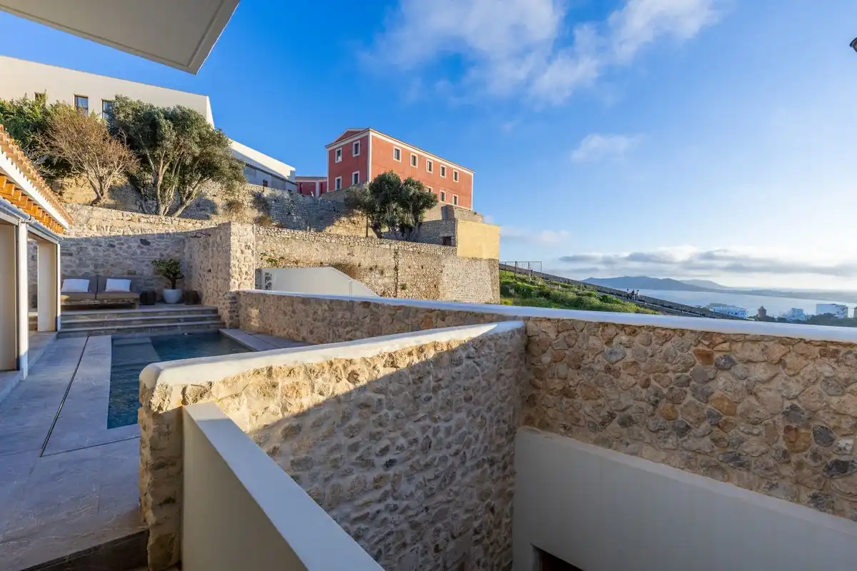 Vista exterior de Casa adosada en venda en Eivissa amb Aire condicionat, Calefacció i Traster