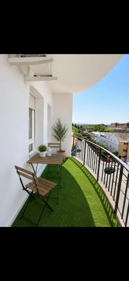 Balcony of Flat for rent in Jerez de la Frontera  with Air Conditioner, Heating and Parquet flooring