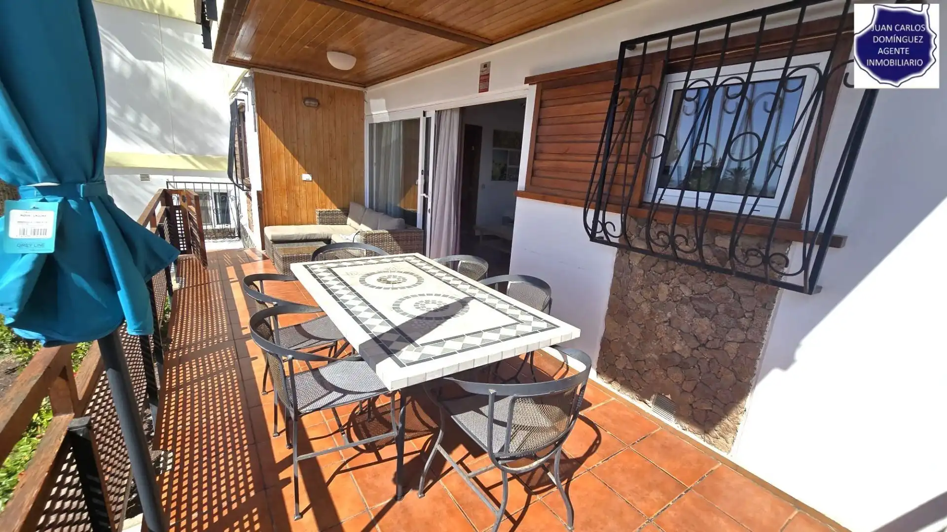 Terrace of Apartments for rent in San Bartolomé de Tirajana  with Terrace, Furnished and Community pool