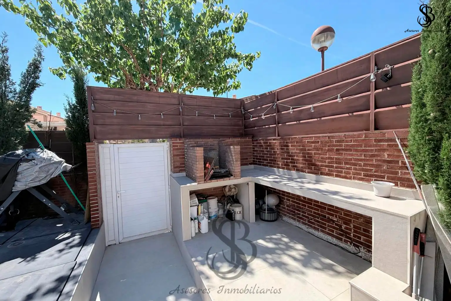 Terraza de Casa adosada en venta en Mutxamel con Aire acondicionado, Calefacción y Jardín privado