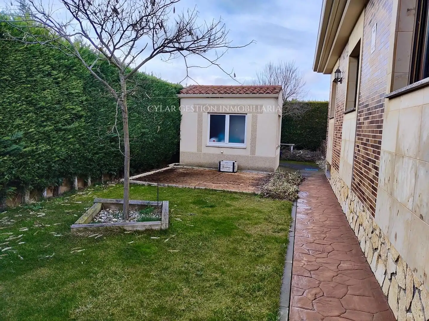 Jardín de Casa o chalet en venta en San Cristóbal de la Cuesta con Calefacción, Parquet y Terraza