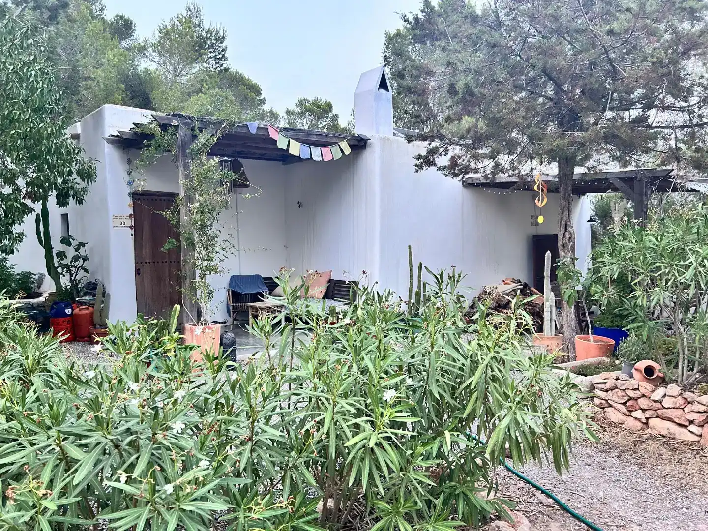Vista exterior de Piso en venta en Sant Joan de Labritja con Jardín privado y Amueblado