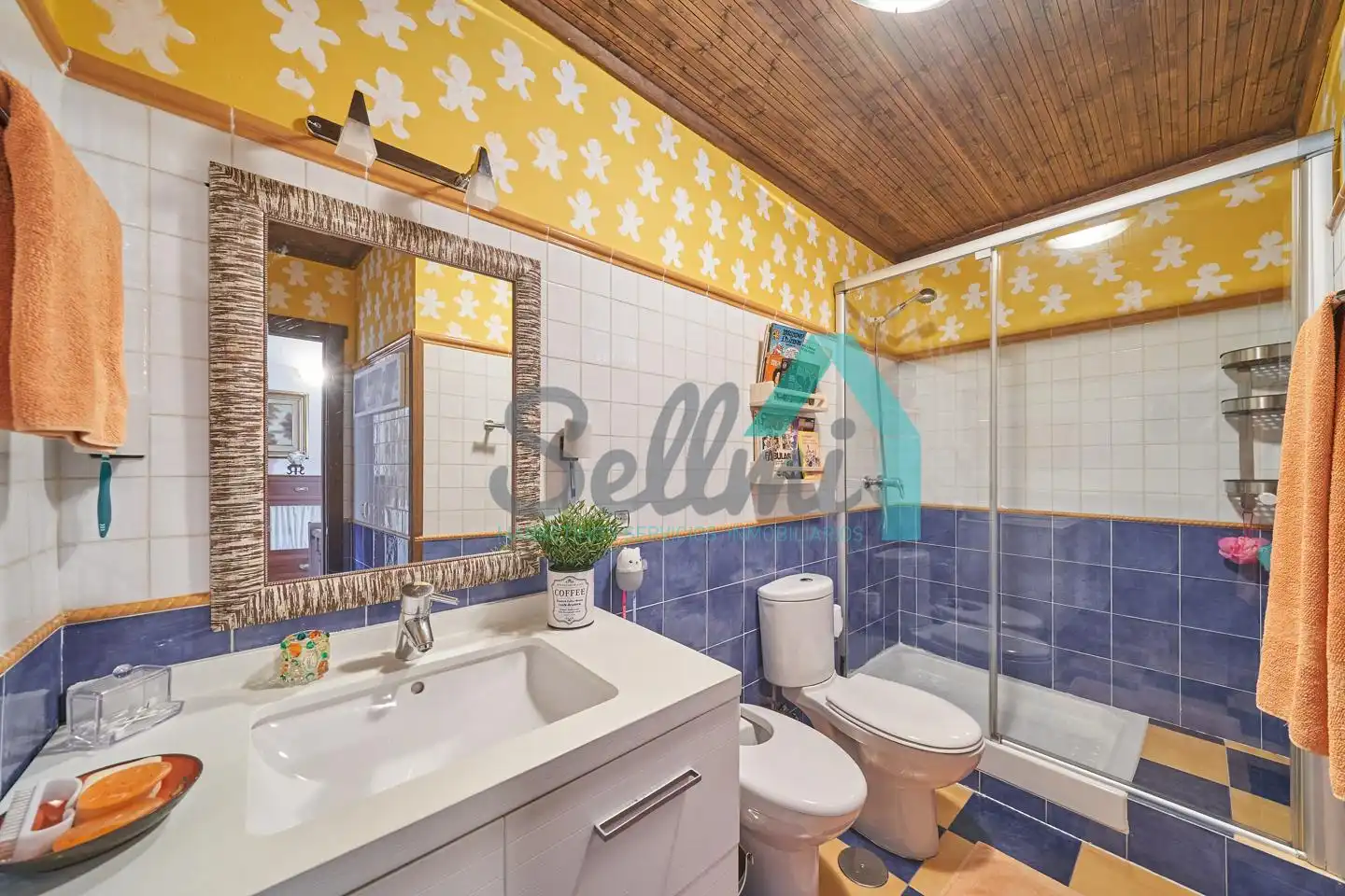 Baño de Casa o chalet en venta en Siero con Calefacción, Jardín privado y Parquet