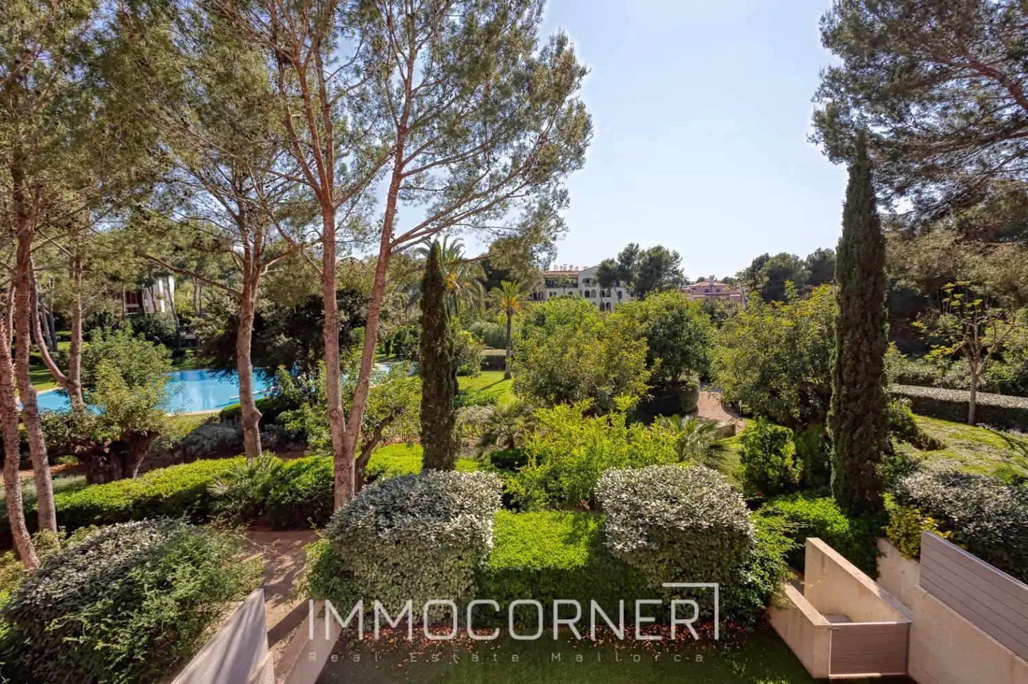 Garden of Attic for rent in Calvià  with Air Conditioner, Private garden and Terrace