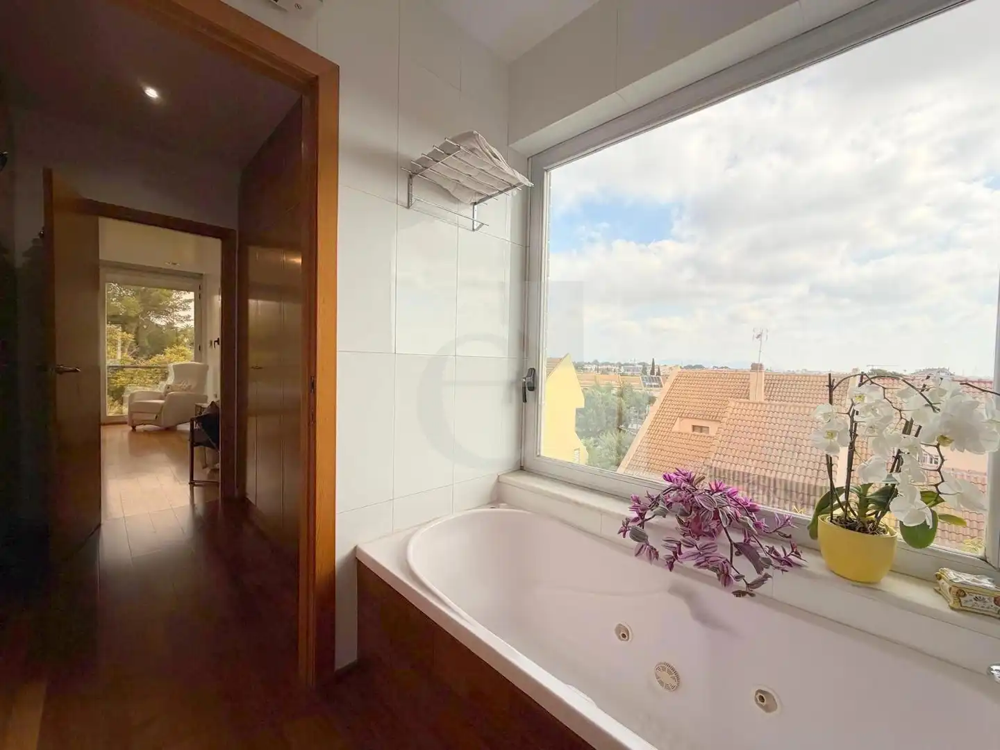 Bany de Casa o xalet de lloguer en Paterna amb Aire condicionat i Piscina