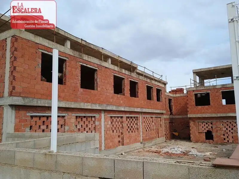 Vista exterior de Casa adosada en venta en Castalla
