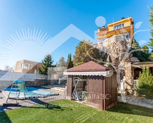Garden of House or chalet for sale in Manzanares El Real  with Air Conditioner, Heating and Terrace