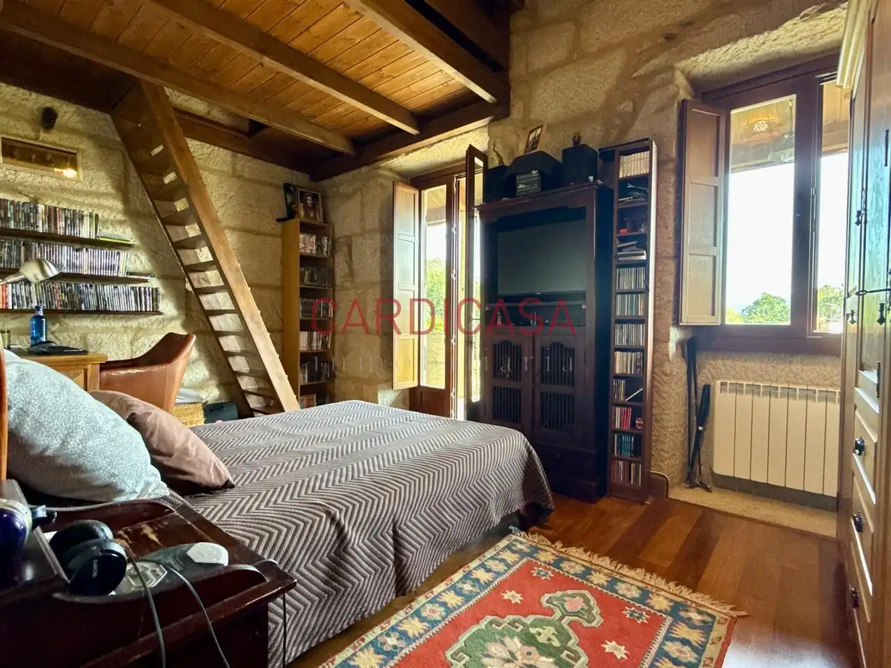 Dormitori de Casa o xalet en venda en Mondariz amb Calefacció, Jardí privat i Terrassa
