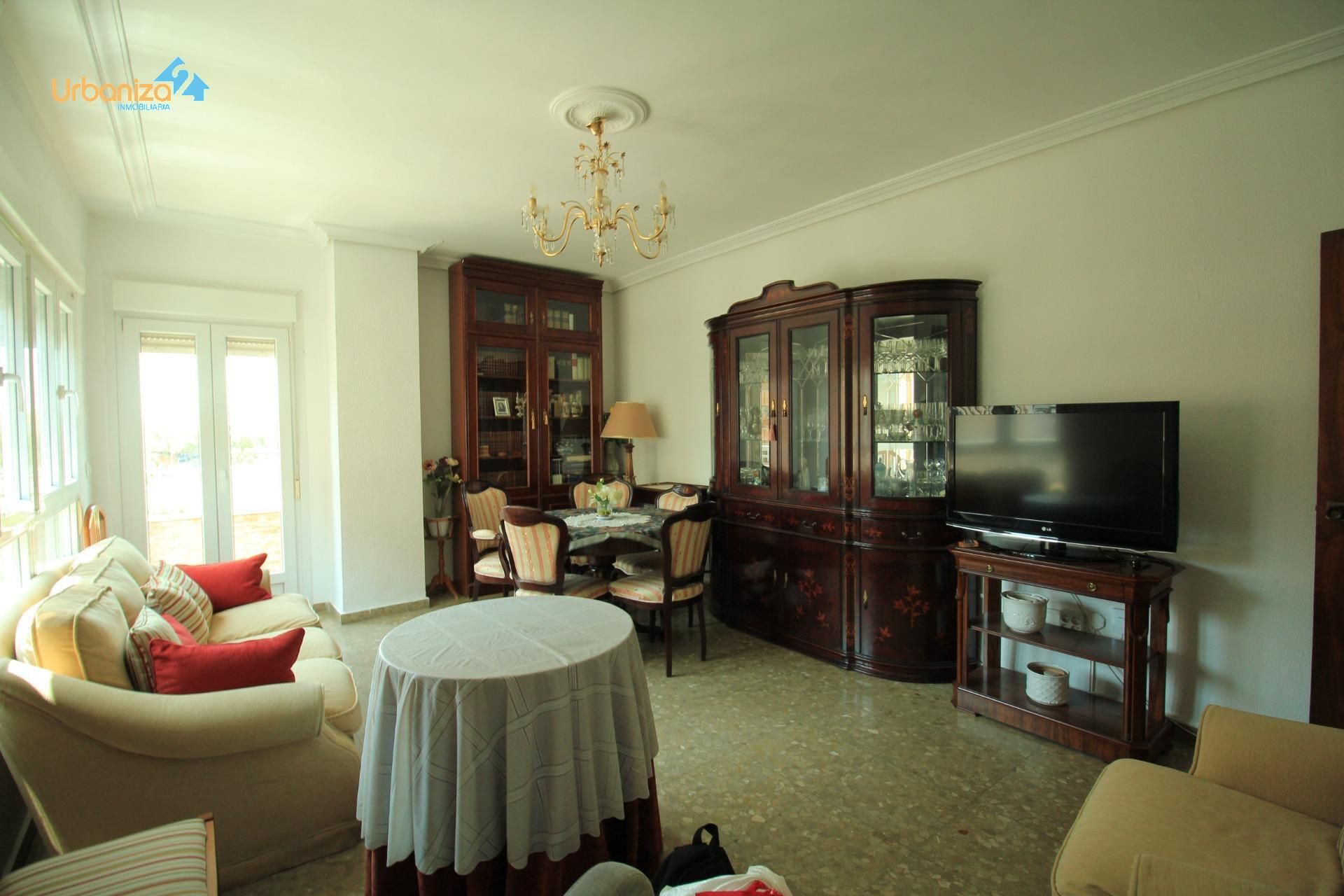 Living room of Flat for sale in Badajoz Capital  with Heating and Balcony