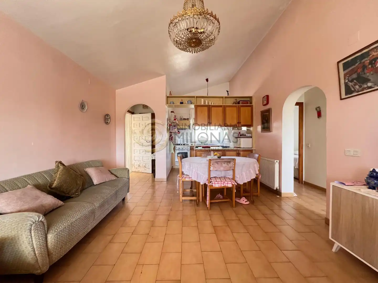 Living room of Houses for sale in Benidorm  with Heating, Private garden and Terrace