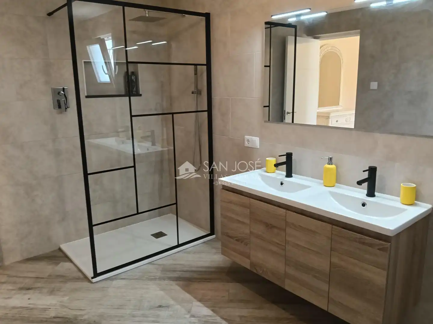 Baño de Casa o chalet en venta en Aspe con Aire acondicionado, Calefacción y Jardín privado