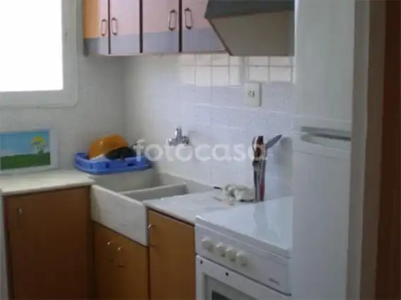 Kitchen of Flat for rent in Valencia  with Air Conditioner, Furnished and Oven