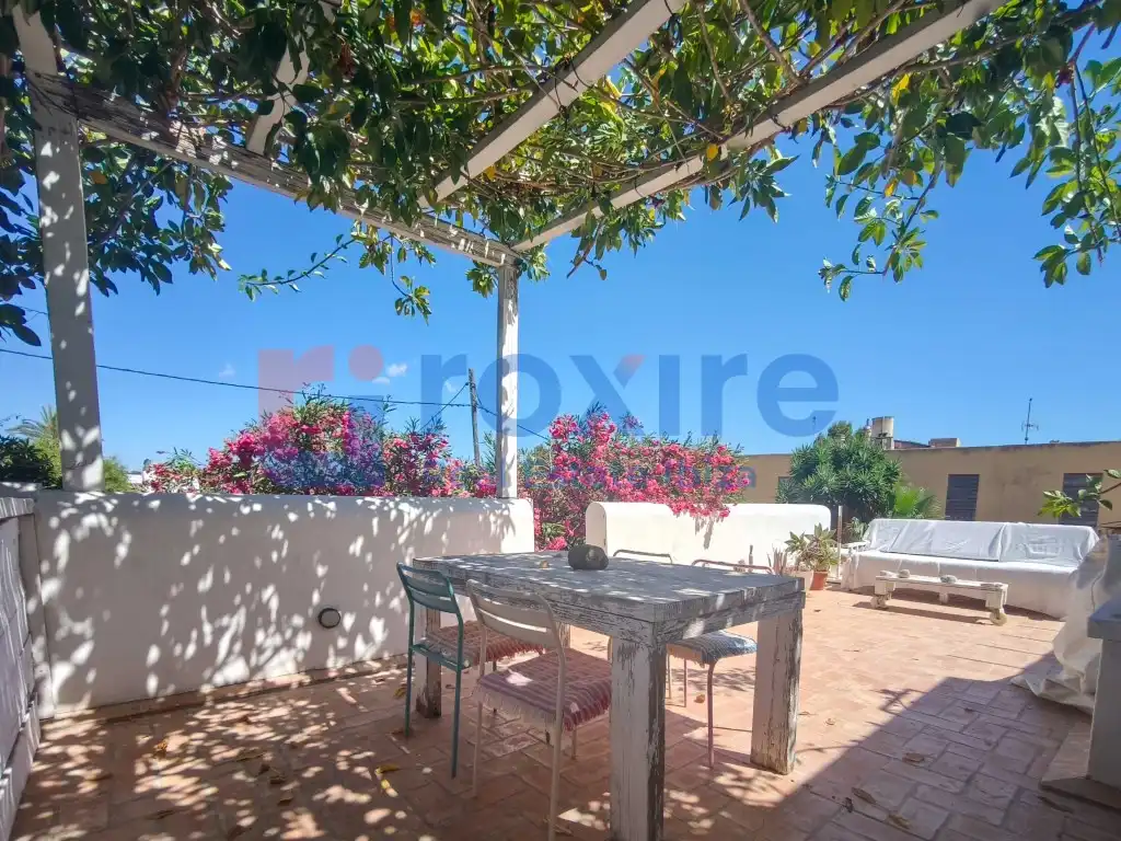 Terrassa de Casa o xalet en venda en Sant Josep de sa Talaia amb Aire condicionat, Jardí privat i Terrassa