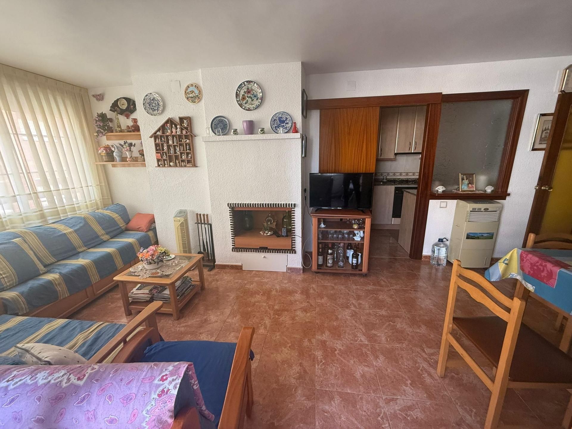 Living room of Flat for sale in Pineda de Mar  with Terrace, Storage room and Balcony