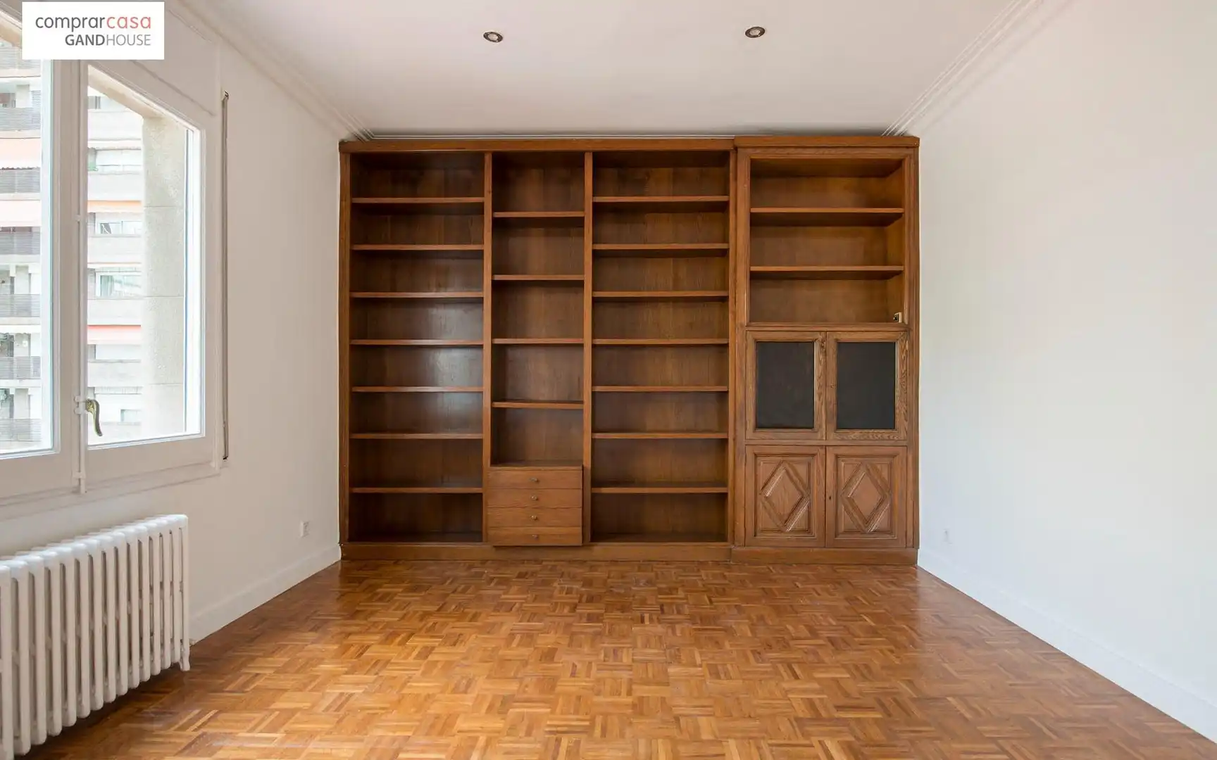 Sala de estar de Piso en venta en Barcelona con Calefacción y Alarma