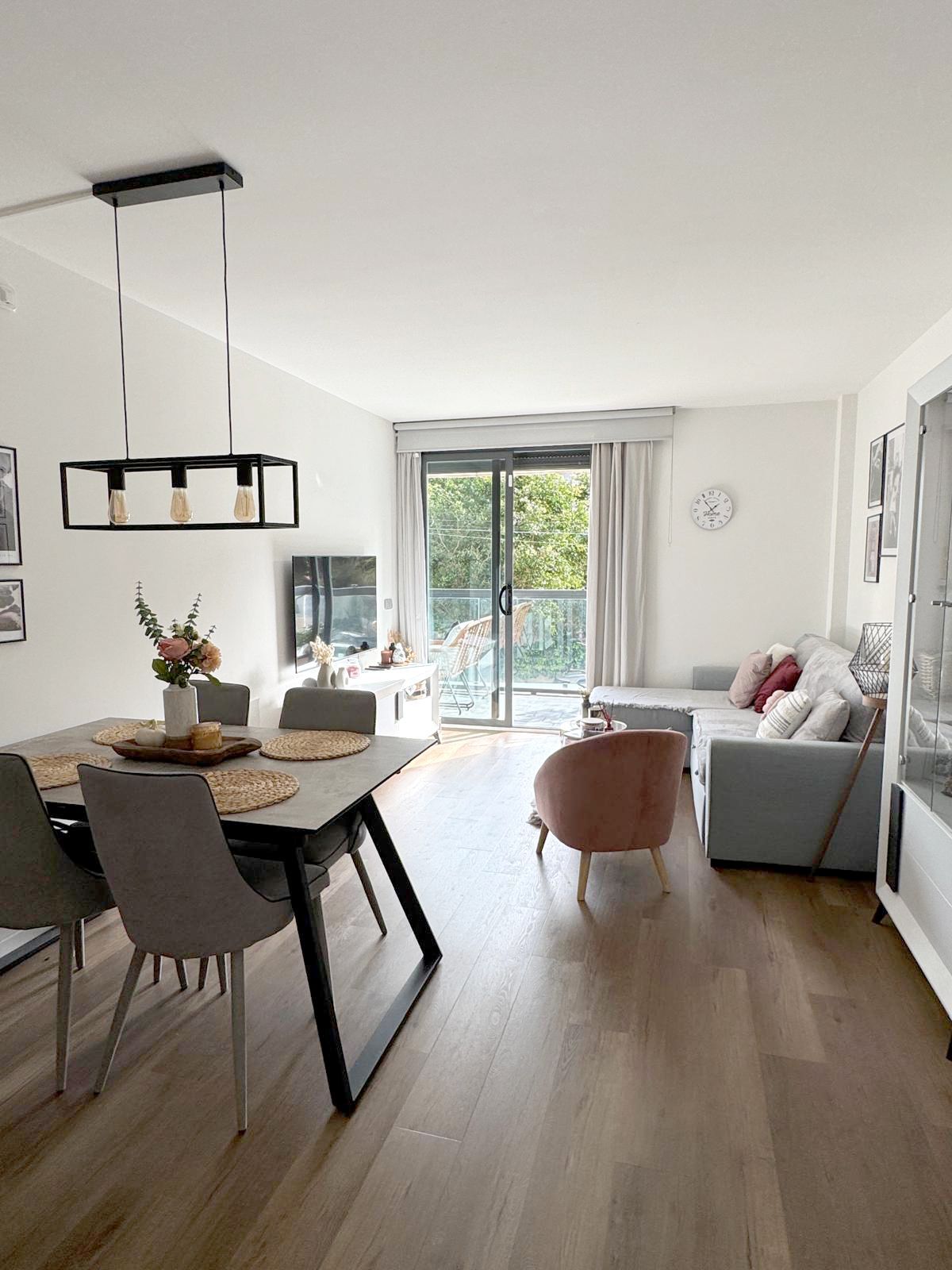 Sala d'estar de Apartament en venda en  Palma de Mallorca amb Aire condicionat, Calefacció i Parquet