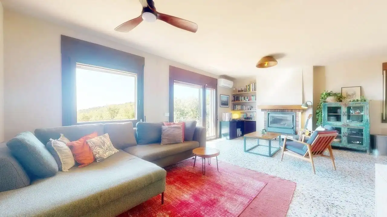 Sala d'estar de Casa o xalet en venda en Niàgara Parc - Ágora Parc