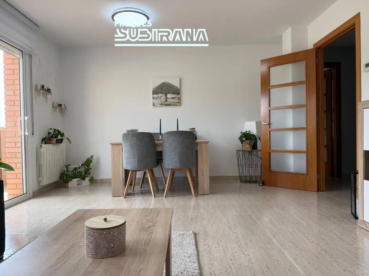 Sala de estar de Piso en venta en Jorba con Calefacción y Balcón
