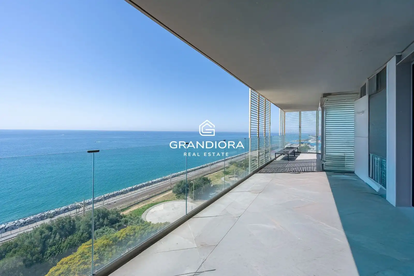 Terrace of Attic for sale in Mataró  with Air Conditioner, Terrace and Swimming Pool