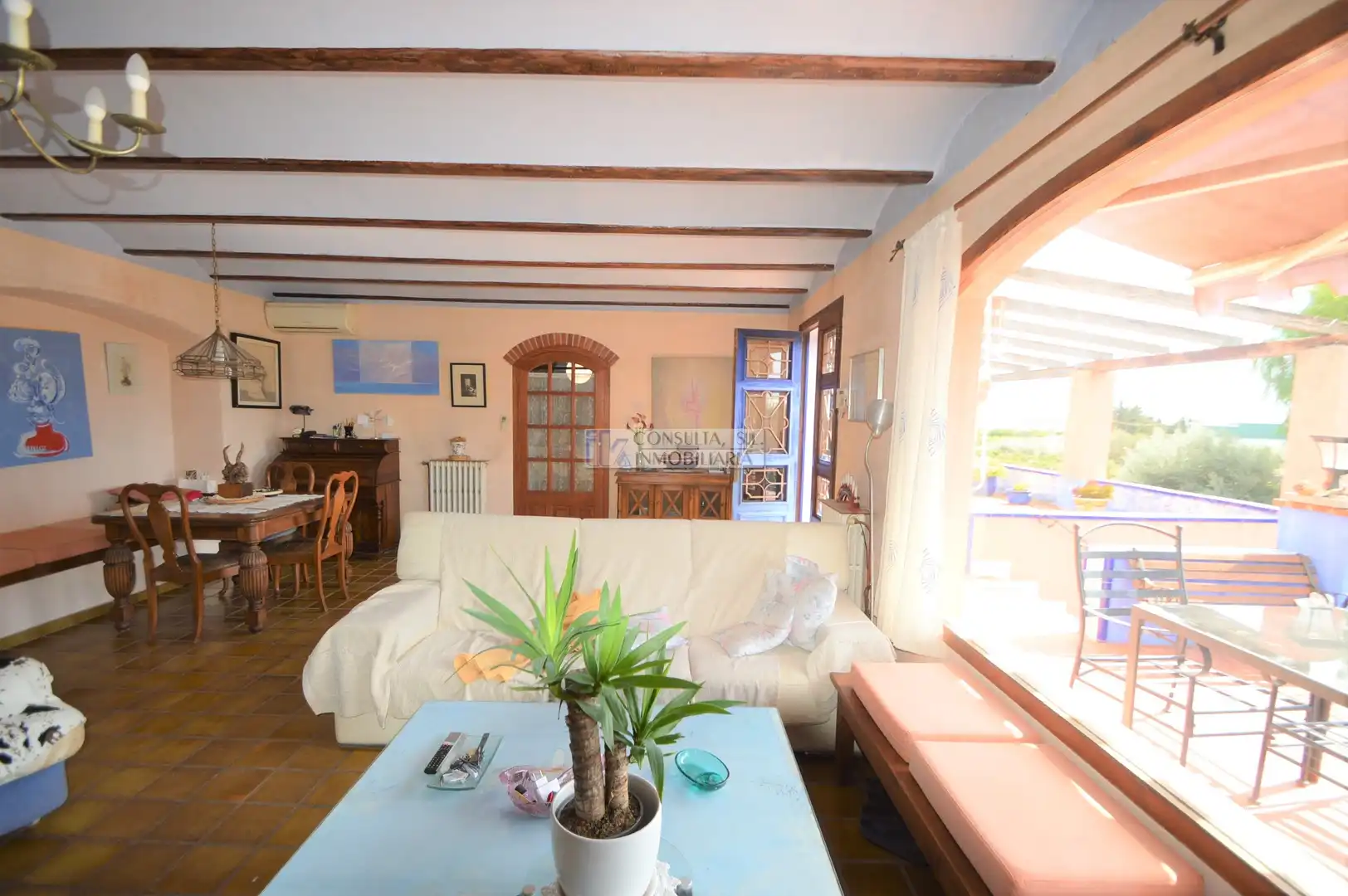 Living room of Houses for sale in Vinaròs  with Private garden, Terrace and Storage room