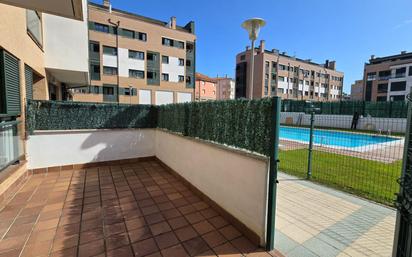 Swimming pool of Flat for sale in Llanes  with Heating, Storage room and Furnished