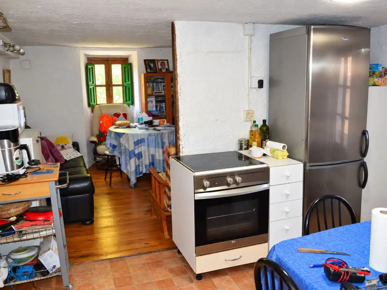 Cuina de Casa o xalet en venda en Medina de Pomar amb Terrassa i Balcó