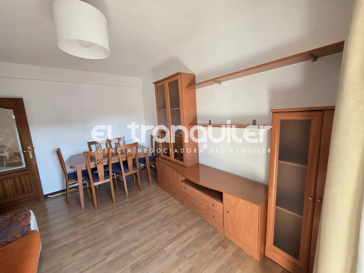 Dining room of Flat for rent in Madrid  with Air Conditioner, Terrace and Furnished